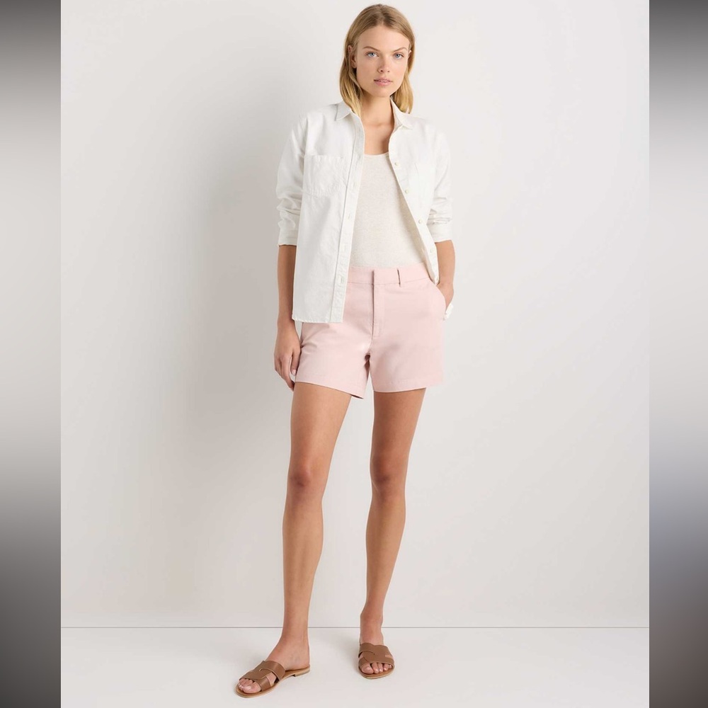 Lux Twill High Rise Short